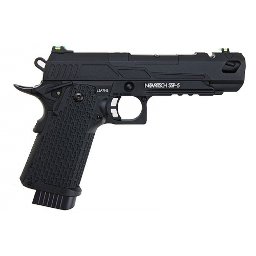 Novritsch SSP5 5.1 Green Gas Airsoft Pistol Black canada